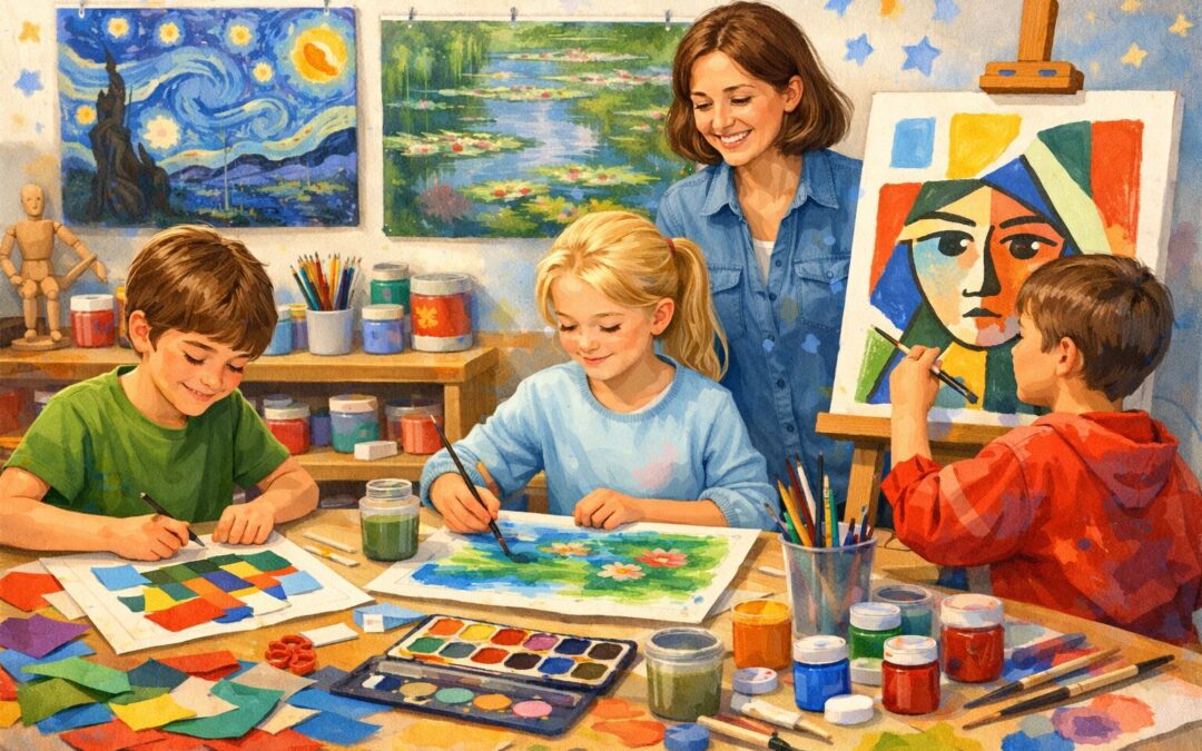 U SVIJETU LIKOVNIH UMJETNIKA 6 – eTwinning projekt