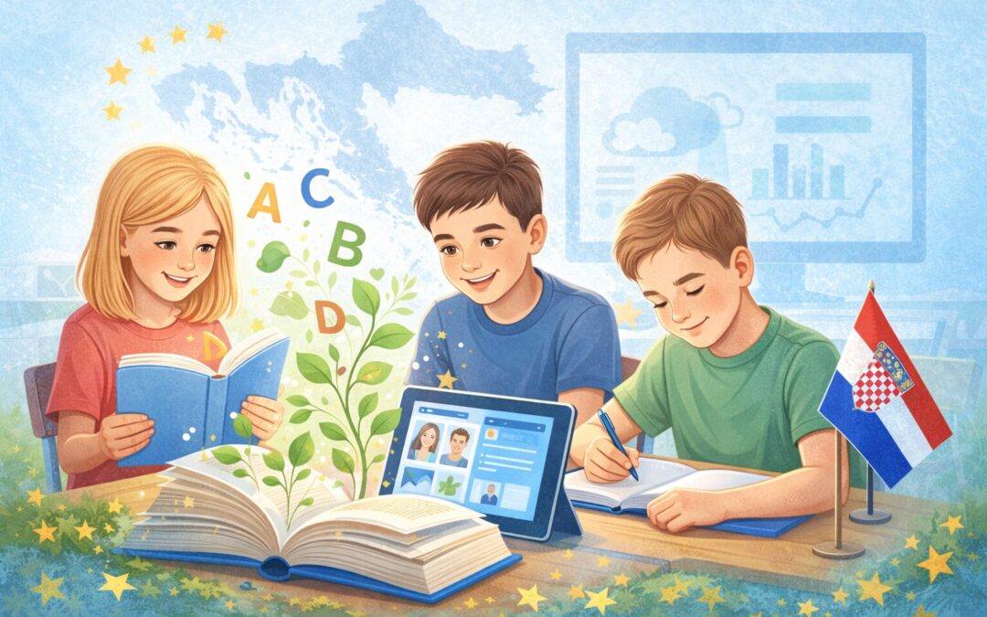 Sudjelovali smo u eTwinning projektu Uz čitanje riječi rastu