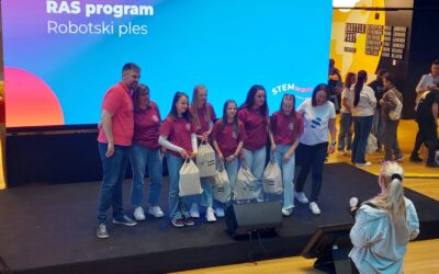 Učenice OŠ Rovišće nagrađene za najbolji ples robota na Innovation Day 2025