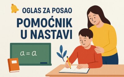 Pomoćnici u nastavi – 30 sati – MŠ ROVIŠĆE