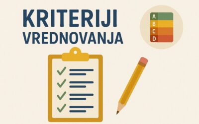 Kriteriji vrednovanja u PŠ Kraljevac