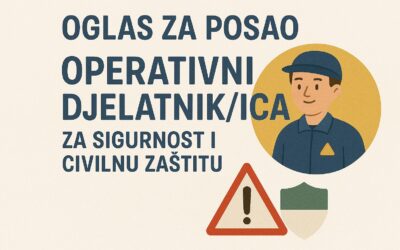 Operativni djelatnik/ica za sigurnost i civilnu zaštitu