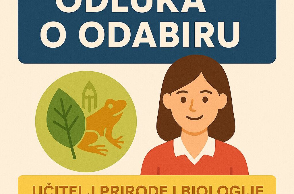 Odluka o odabiru – učitelj prirode i biologije