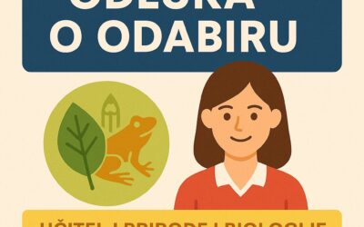 Odluka o odabiru – učitelj prirode i biologije