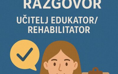 POZIV NA RAZGOVOR – učitelj edukator/rehabilitator