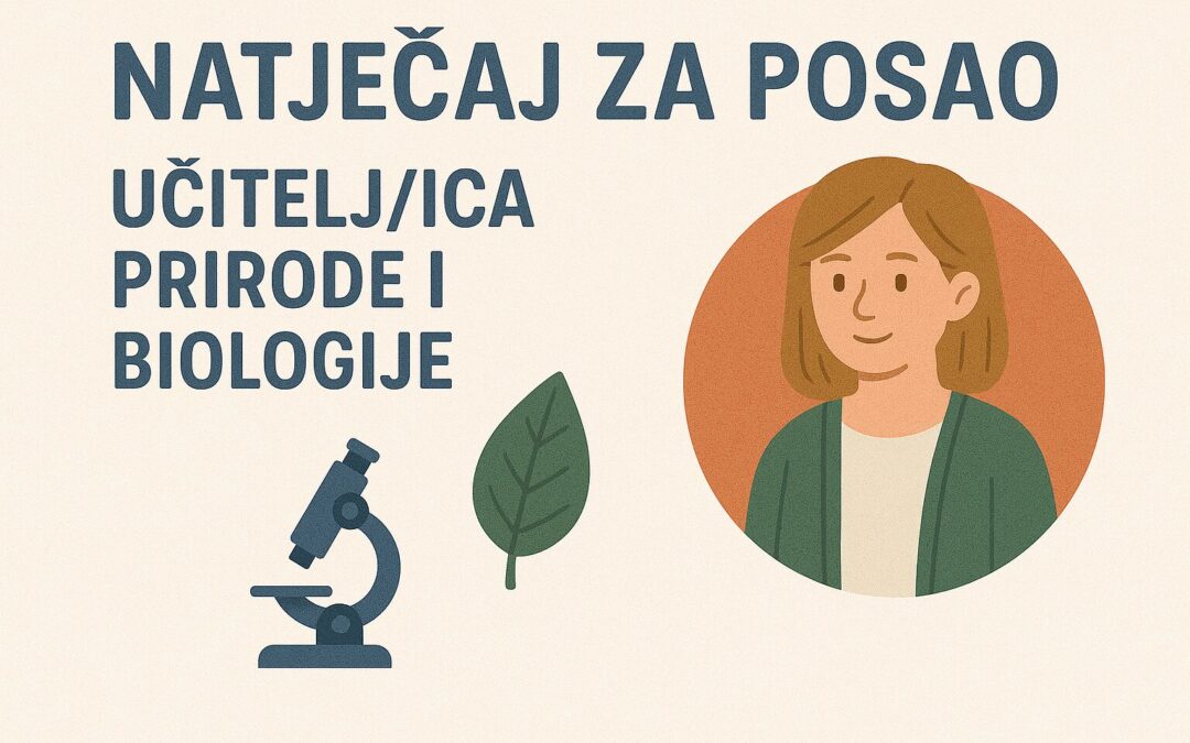 Učitelj/ica prirode i biologije