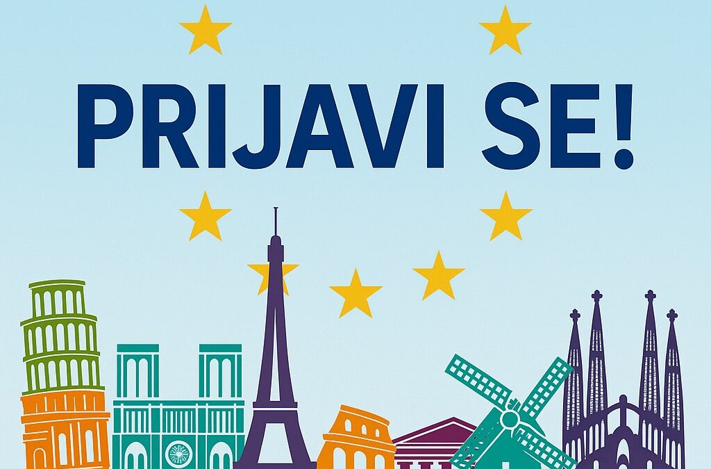 Natječaj za sudjelovanje u Erasmus+ mobilnostima učenika 2026.