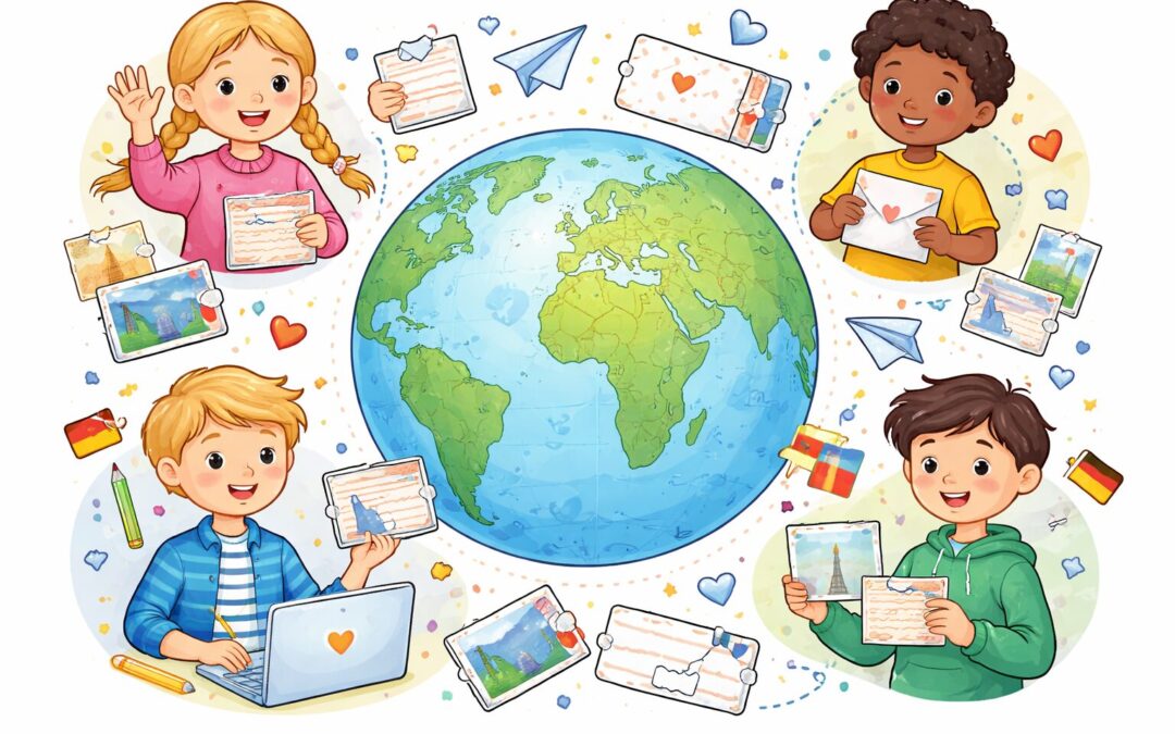 V. Internationales Projekt – Im Netz der Brieffreundschaften 2025./2026. – eTwinning projekt